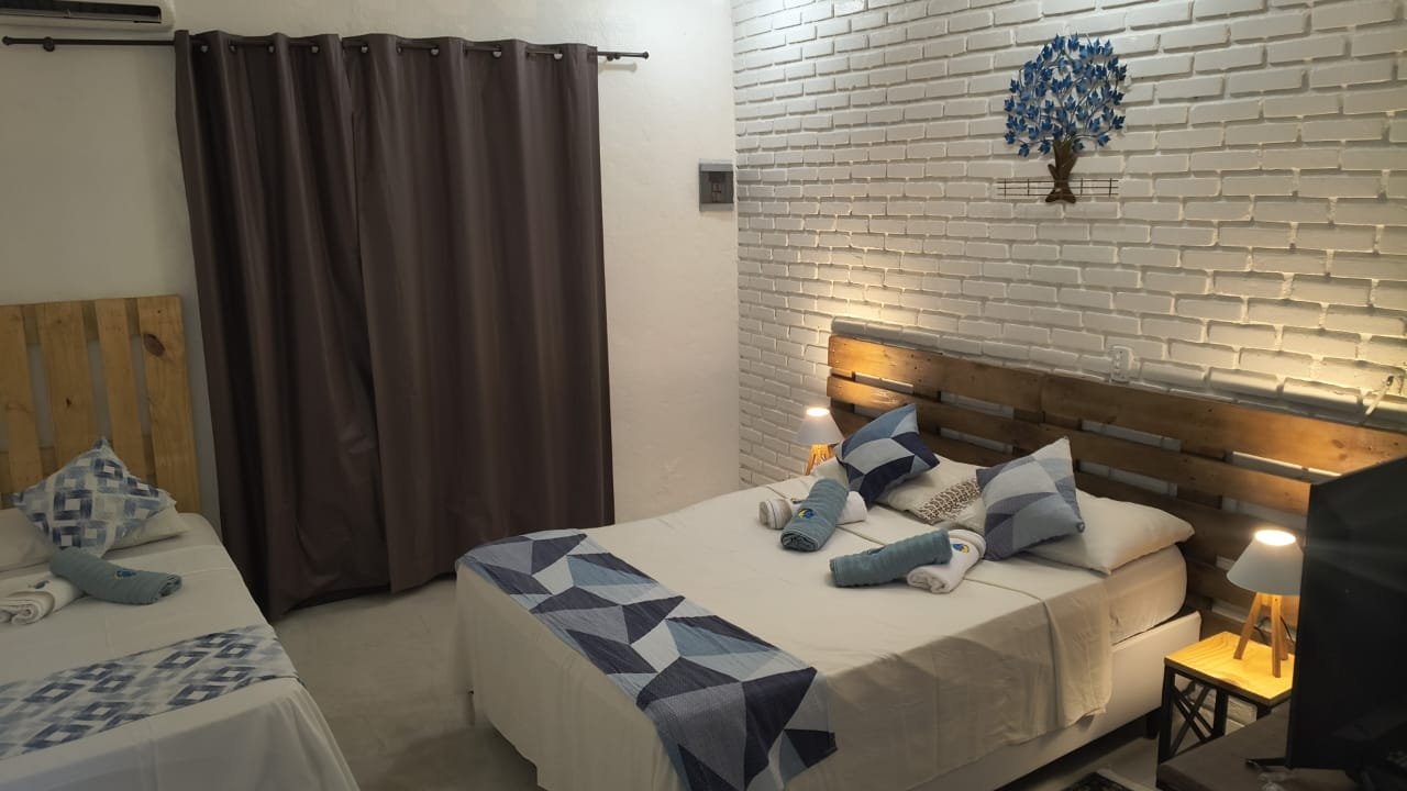 Quarto reformado do chalé
